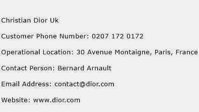 dior contact info|dior customer service uk.